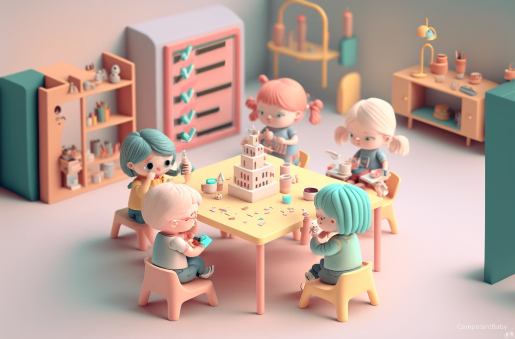 Licensed daycare illustration